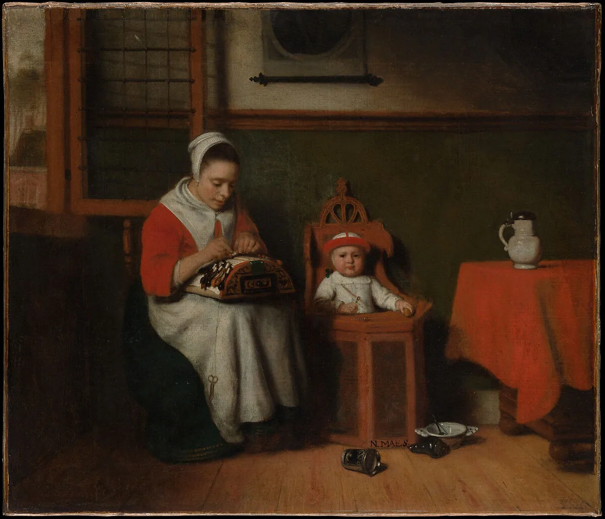 The Lacemaker — Nicolaes Maes