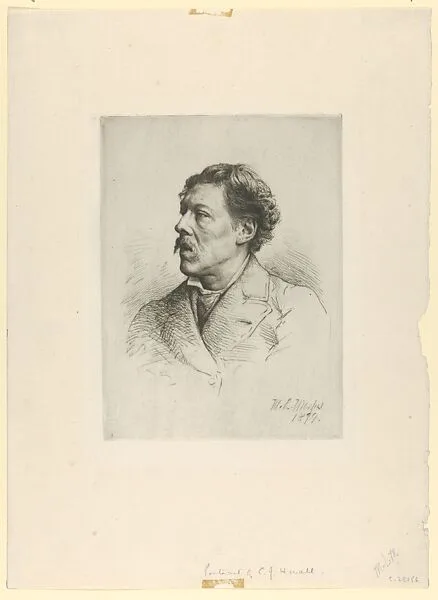 Charles A. Howell — Charles Augustus Howell|Mortimer Menpes