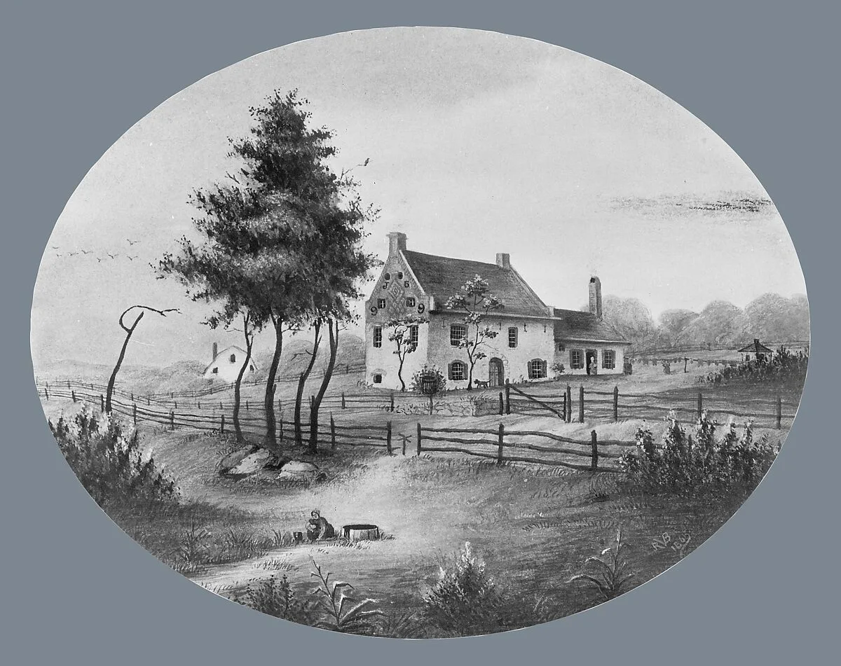Vechte House at Gowannus, Brooklyn, New York — Unknown