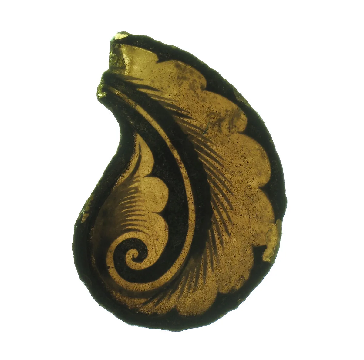 Glass Fragment — Unknown