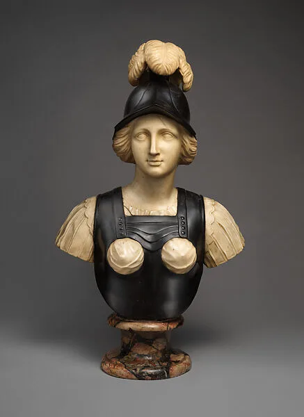 Female warrior probably representing Minerva — Unknown
