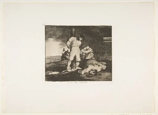 Plate 15 from "The Disasters of War" (Los Desastres de la Guerra): And there is nothing to be done (Y no hai remedio)