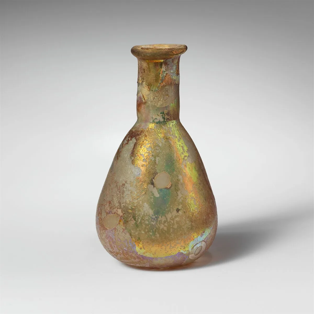 Glass perfume bottle — Unknown