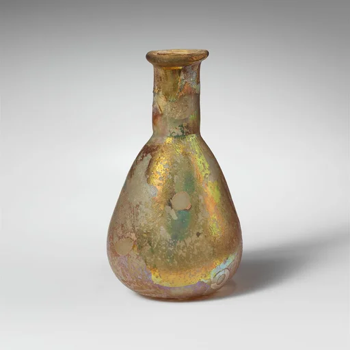 Glass perfume bottle
