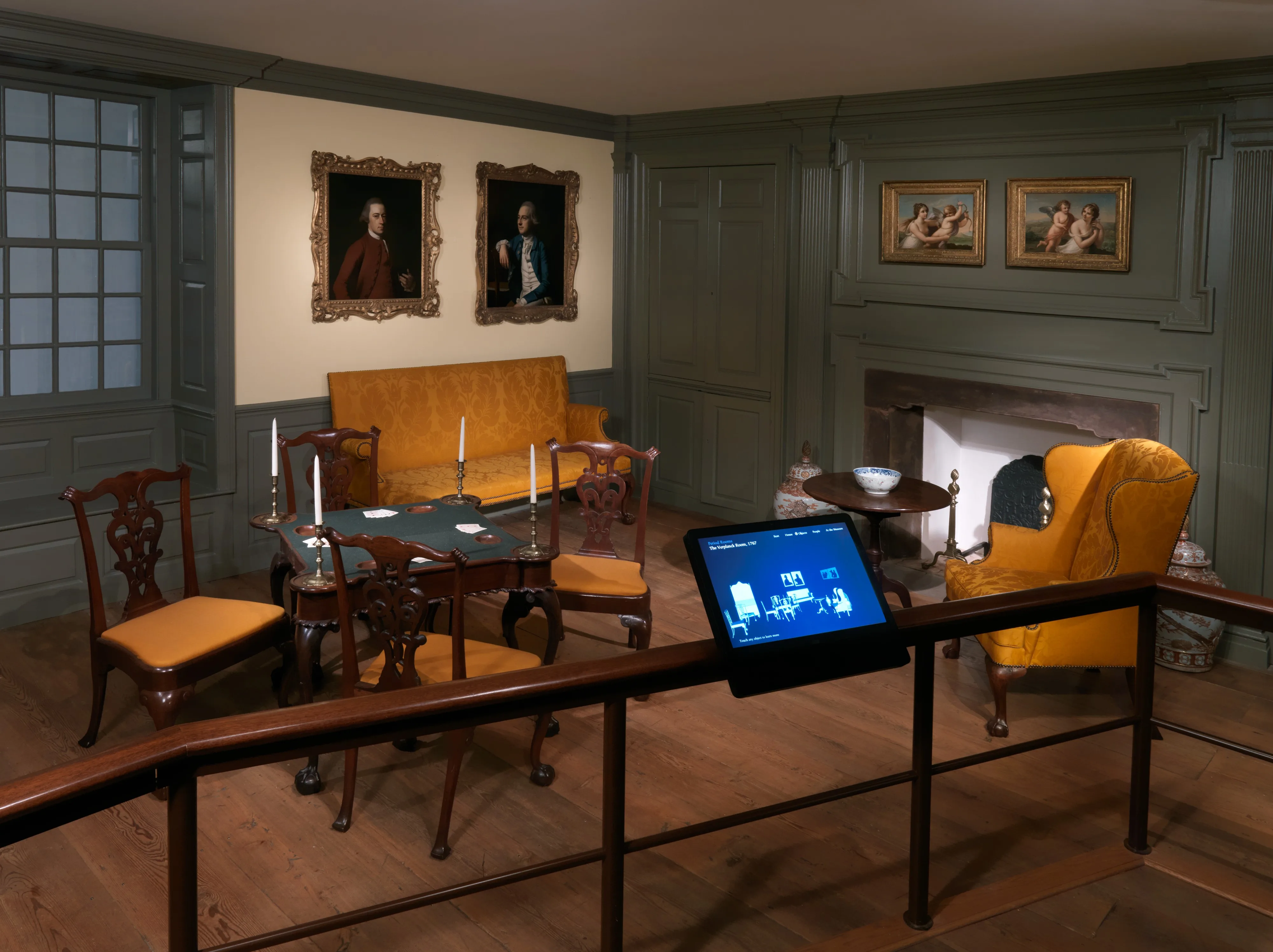 Woodwork of a Room from the Colden House, Coldenham, New York — Unknown