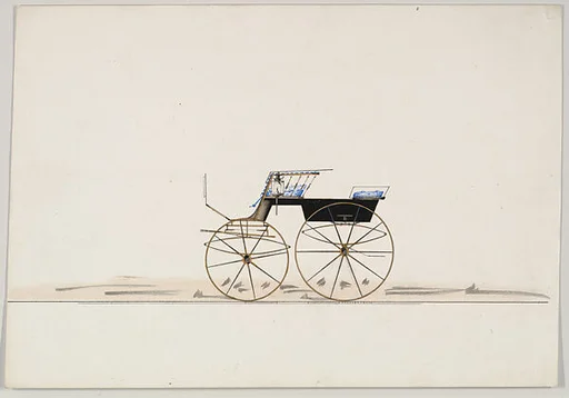 Design for 4 seat Phaeton, no top (unnumbered)