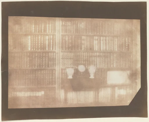 [Bookcase at Lacock Abbey]