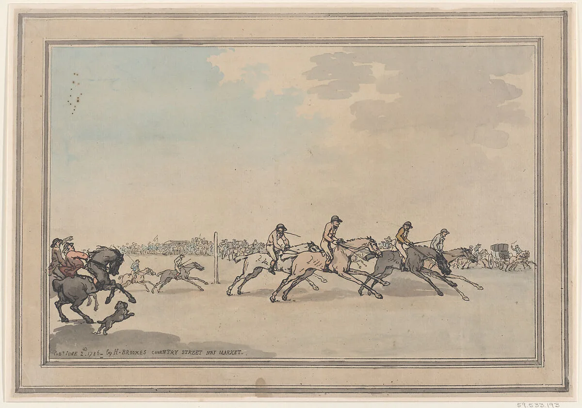 The Start — Henry Brookes|Thomas Rowlandson