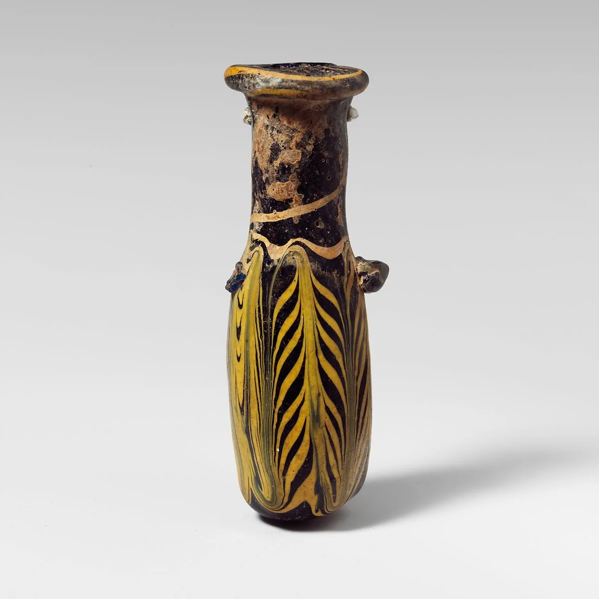 Glass alabastron (perfume bottle) — Unknown