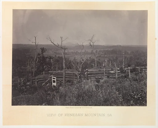 View of Kenesaw Mountain, Georgia
