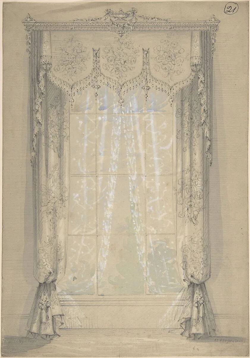 Design for Curtains — Charles Hindley and Sons