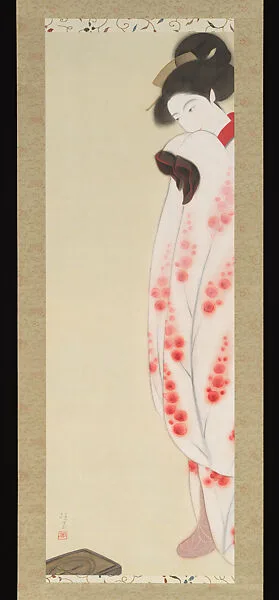 北野恒富筆 「踏絵」|Stomping on a Christian Icon — Kitano Tsunetomi 北野恒富