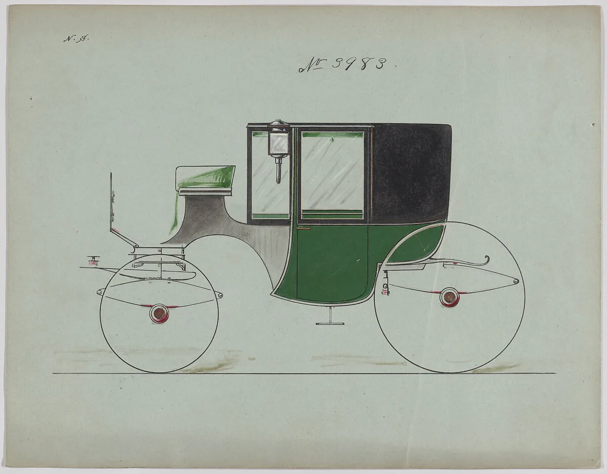 Design for Coupé, no. 3983 — Brewster & Co.|Herman Stahmer