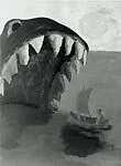 Assipattle Sailed into the Gaping Mouth