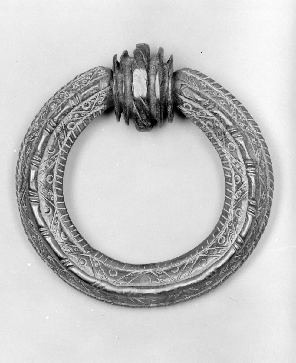 Ring handle (one of a pair) — Unknown