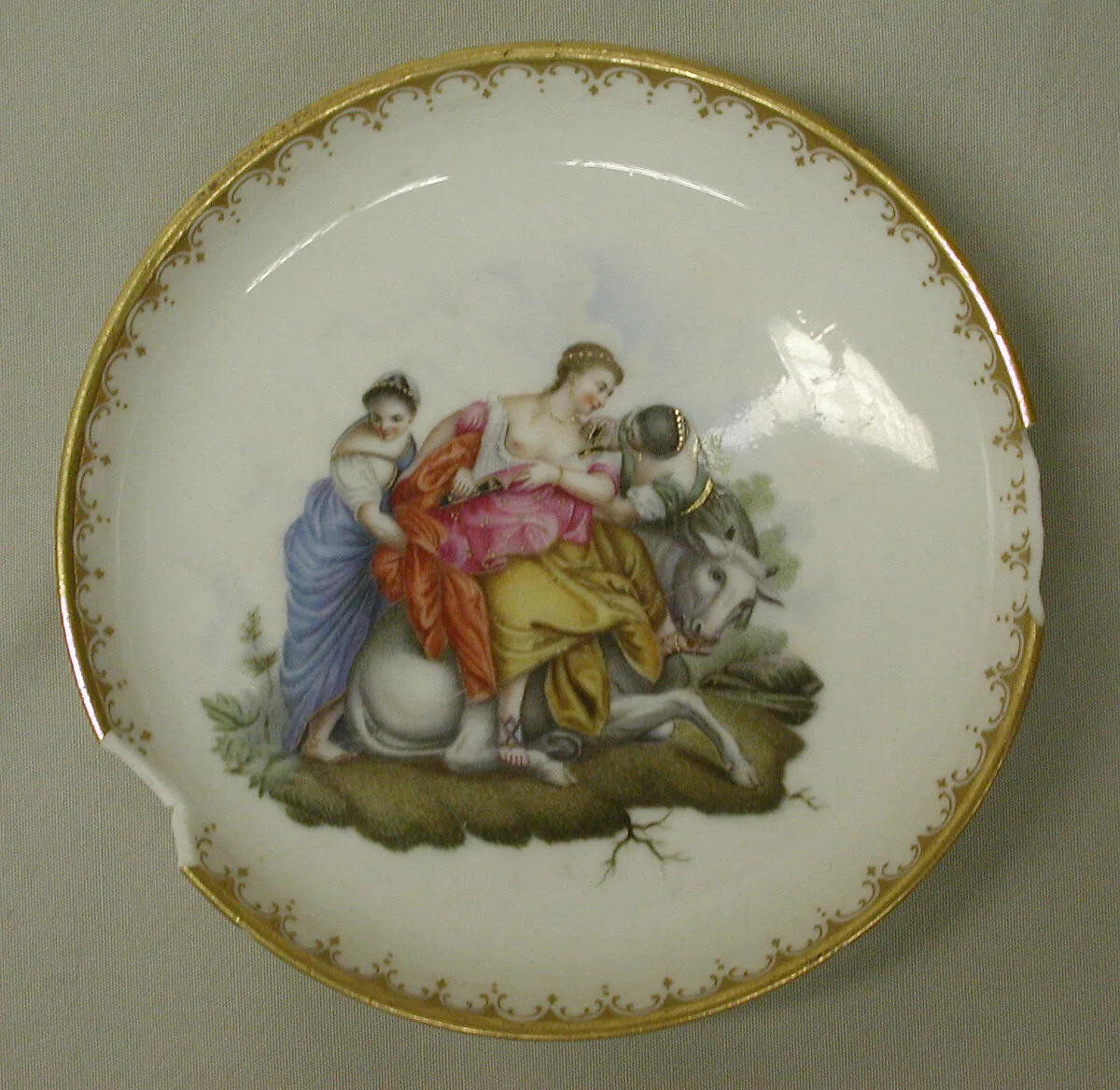 Saucer — Real Fabrica de Buen Retiro