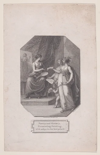 Poetry and History Presenting Painting with Subjects