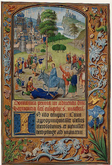Christ's Entry into Jerusalem — Southern Netherlands