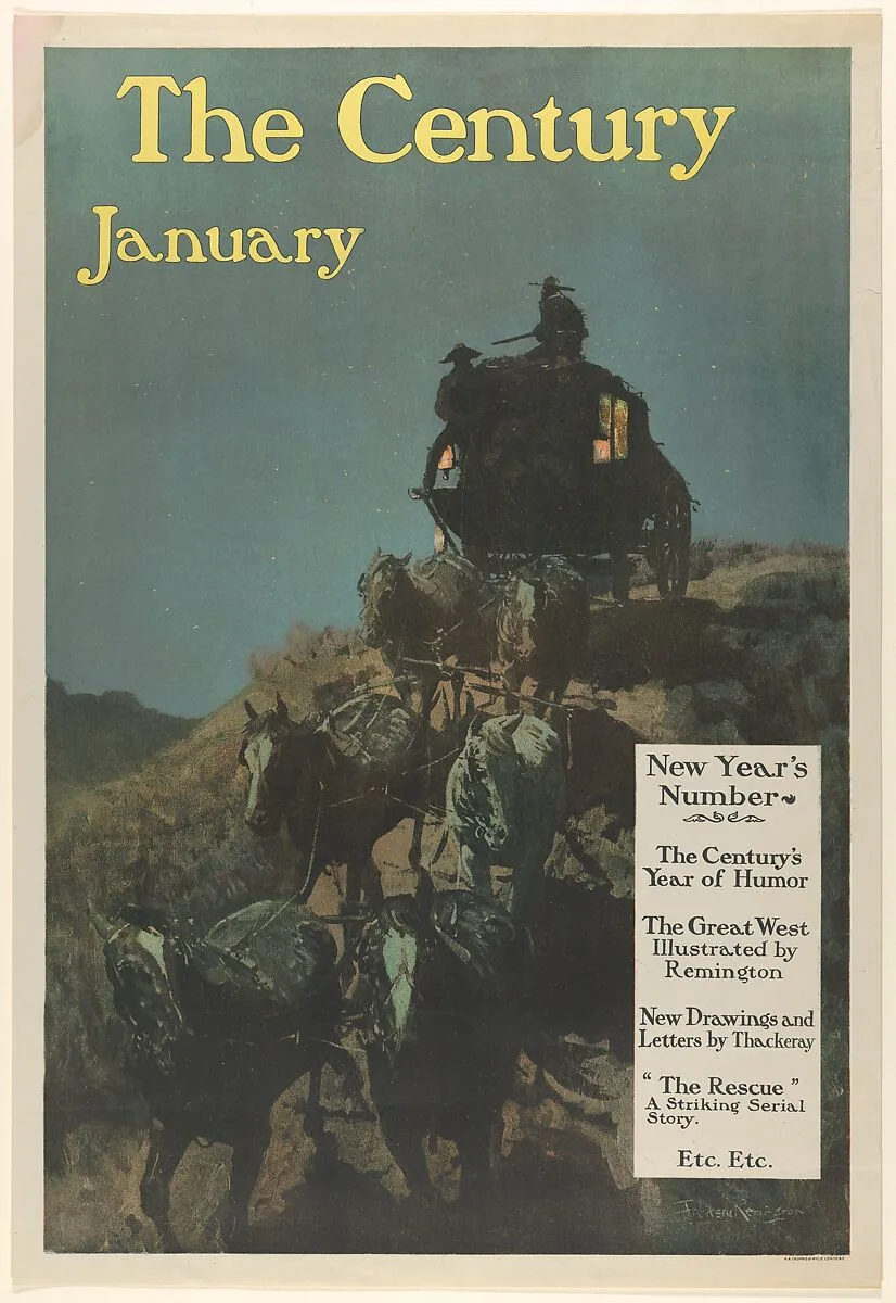 The Century: New Year's Number, January — Frederic Remington