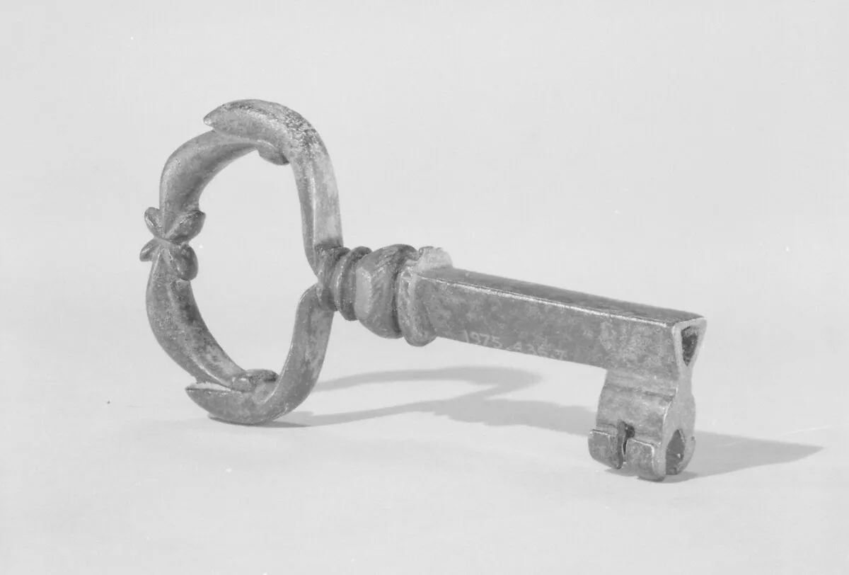 Coffer or chest key — Unknown