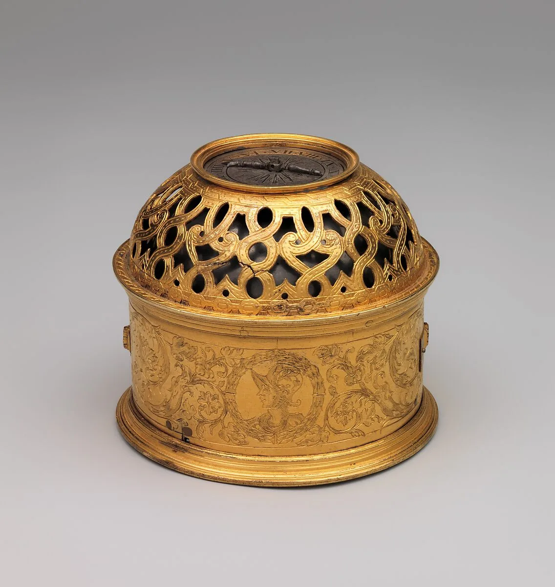 Table clock — Bartholomew Newsam