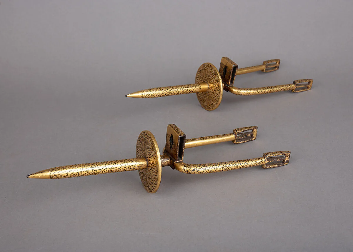 Pair of Prick Spurs — Unknown