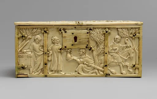 Box with the Parable Prodigal Son and Scenes of Lovers