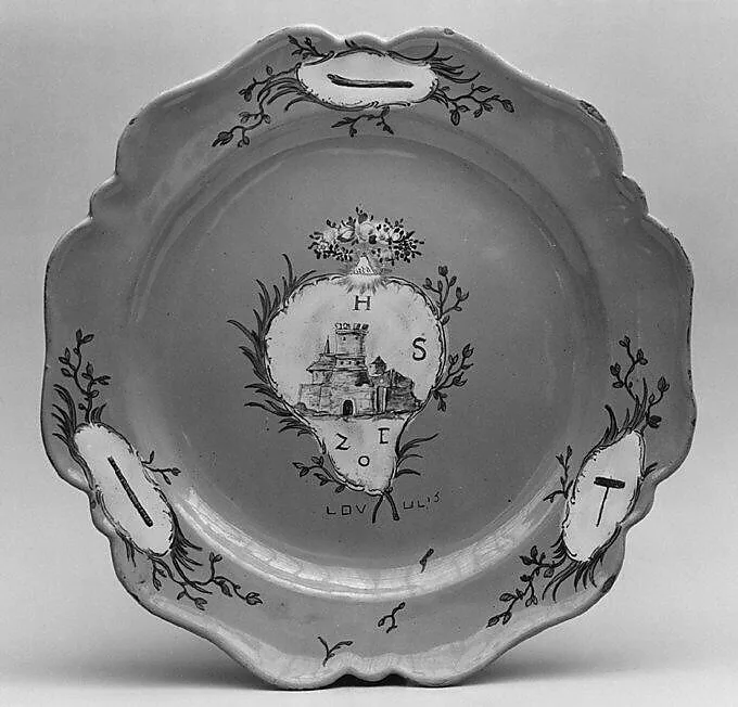 Plate — Veuve Perrin Factory