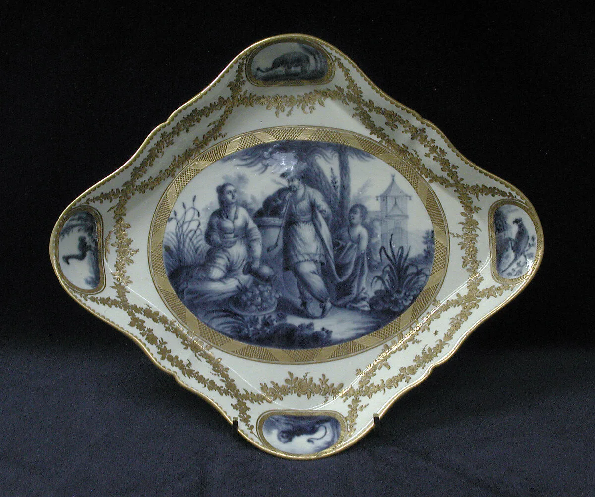 Tray — Frankenthal Porcelain Manufactory|Georg Funcke