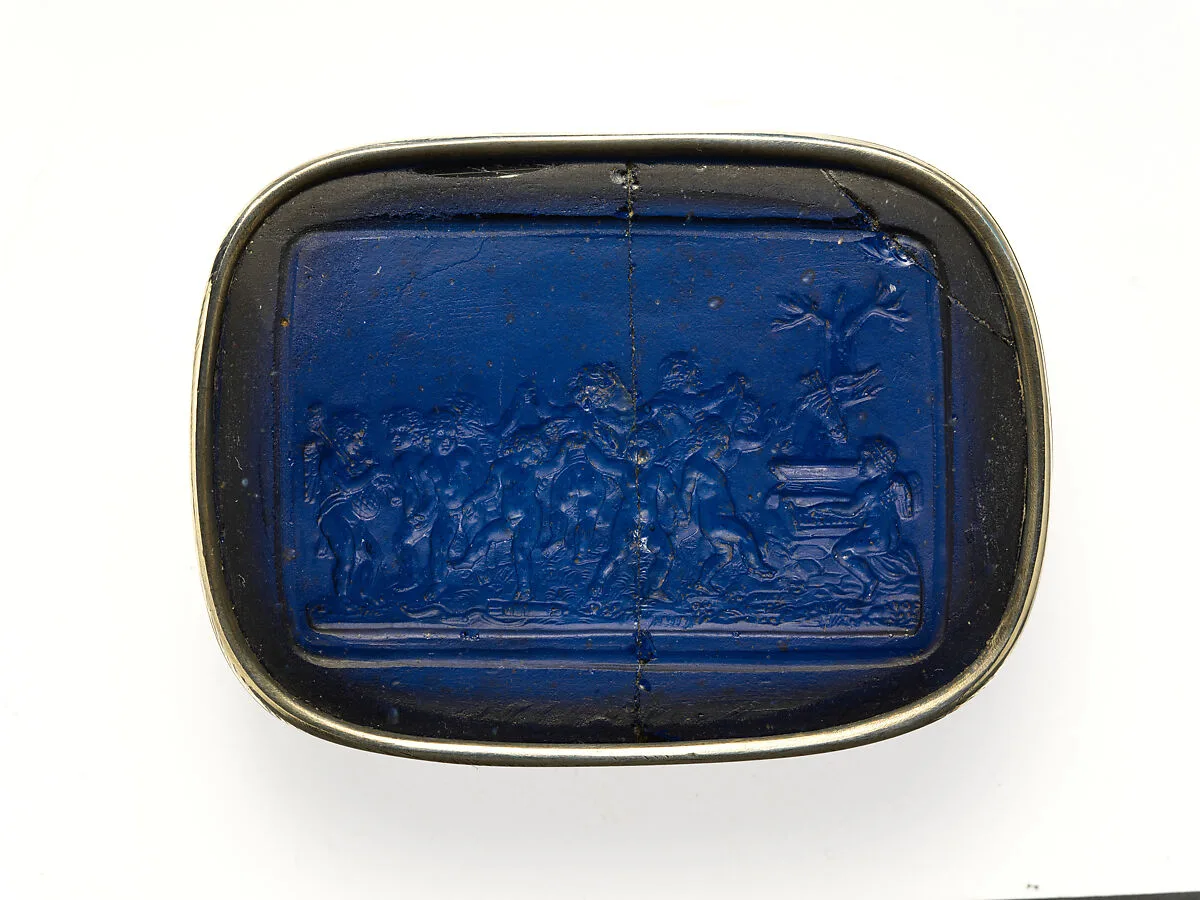 Plaque with Revel of Erotes — Unknown