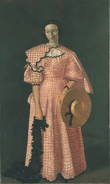 The Black Feather Boa — André Derain
