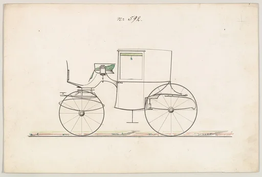 Design for Brougham, no. 592
