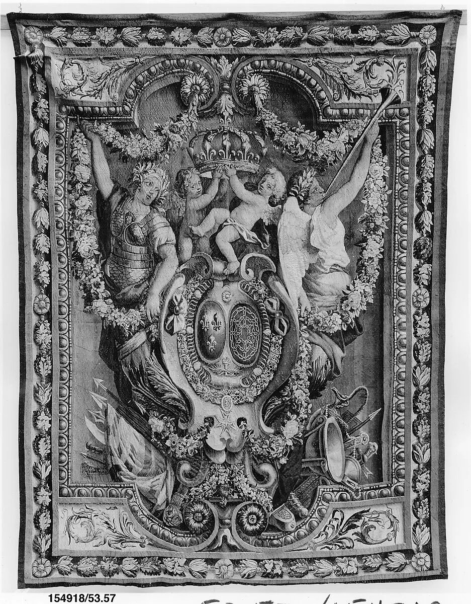 Portière des Renommées — Manufacture Nationale des Gobelins|Charles Le Brun