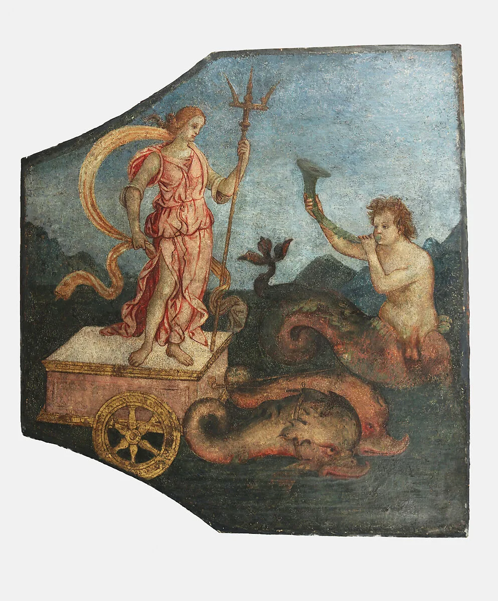 Triumph of Amphitrite — Pinturicchio