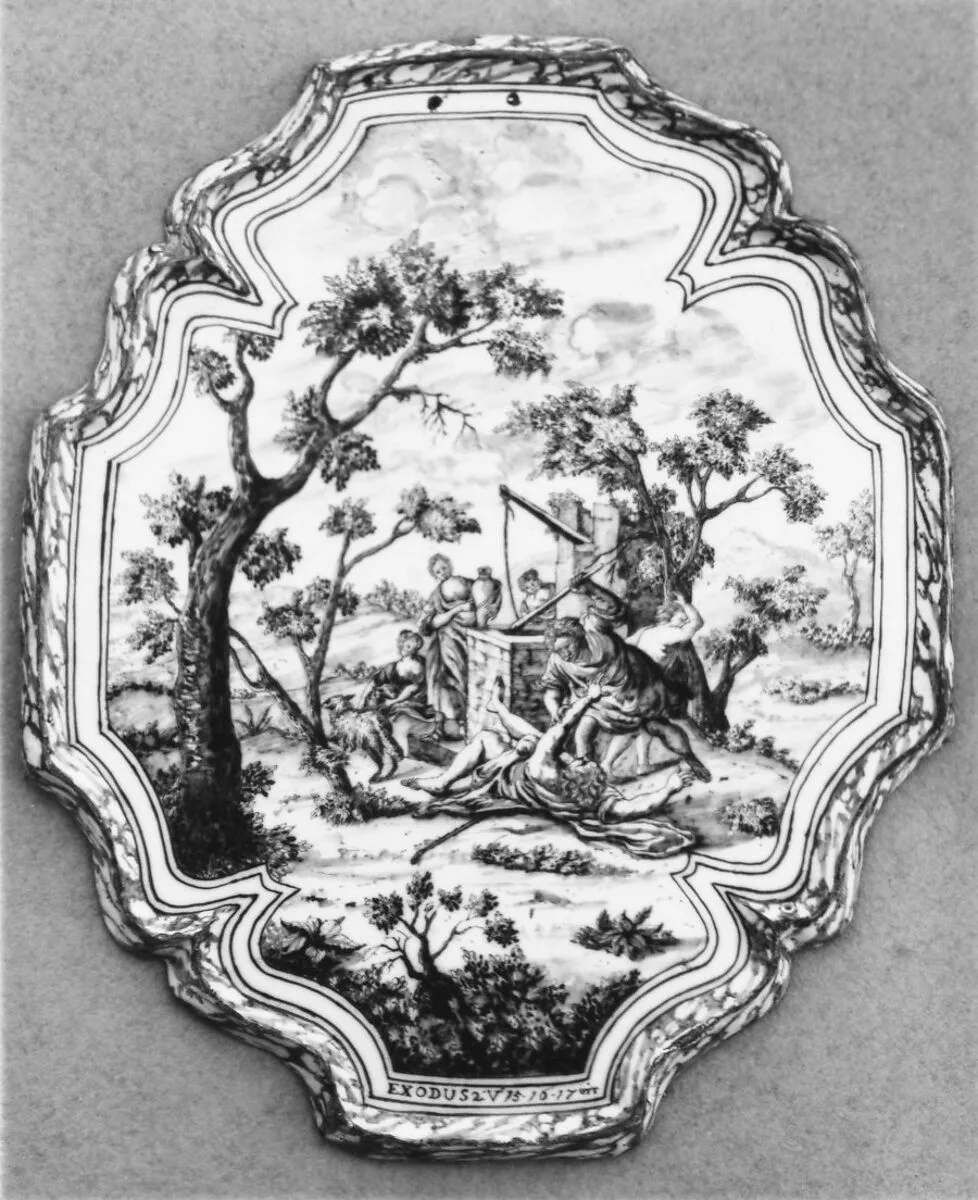 Plaque (one of a pair) — Unknown