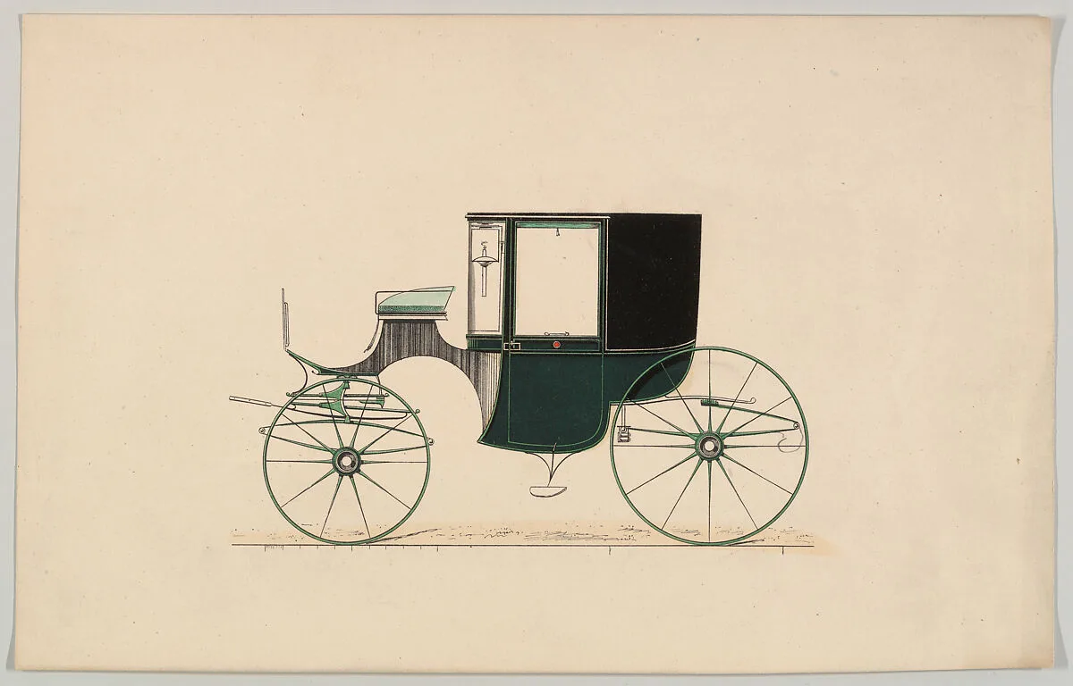 Design for Coupé (unnumbered) — Brewster & Co.