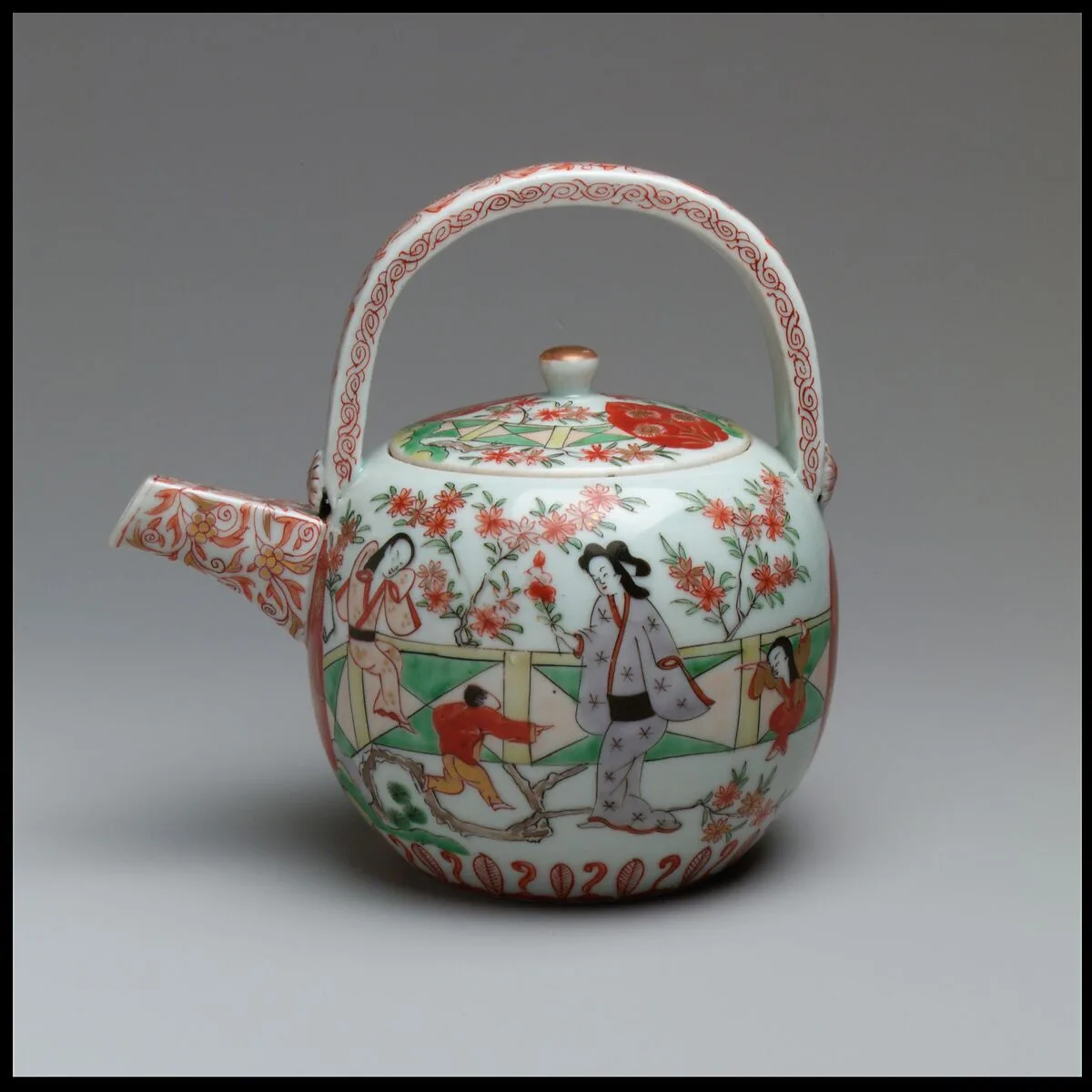 Wine pot and cover — Unknown