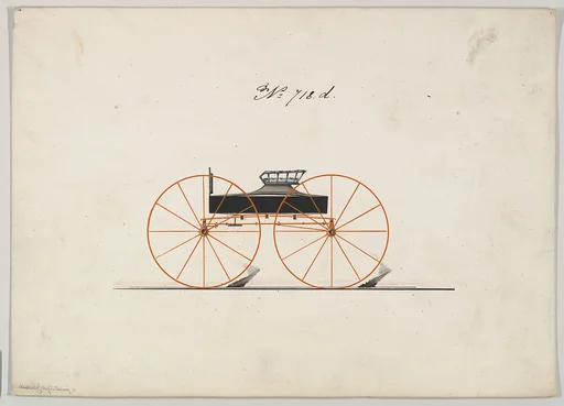 Design for Wagon, no. 718d