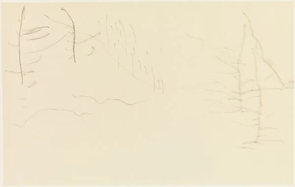 現代 謝稚柳 山水畫稿 冊頁|Landscape Sketches — Xie Zhiliu