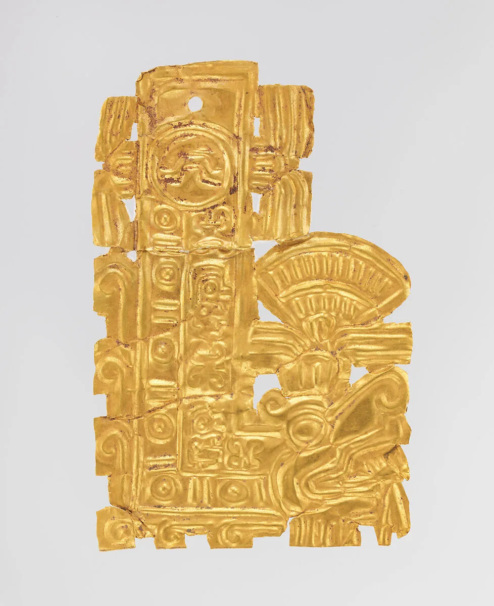 Feathered Serpent Ornament — Unknown