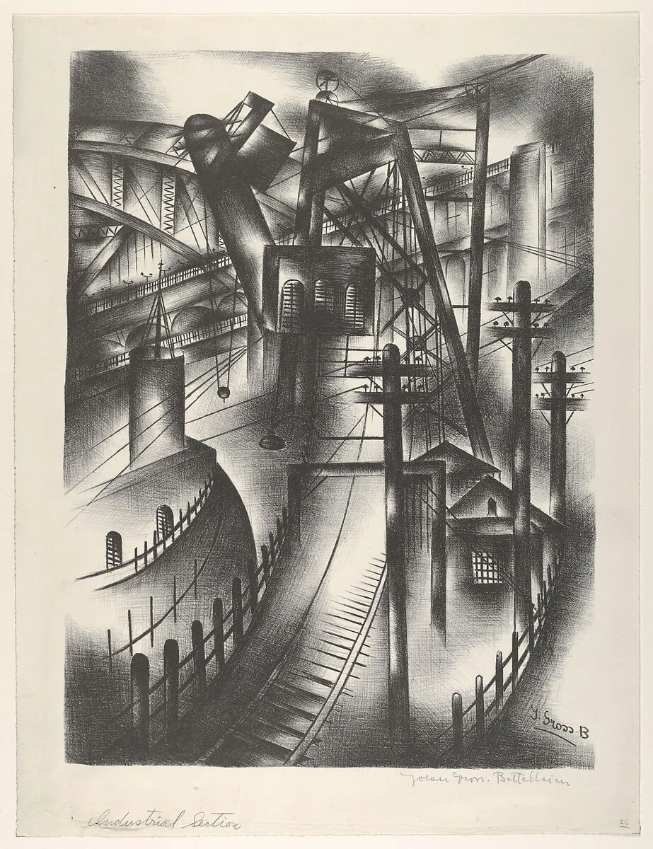 Industrial Section — Jolan Gross Bettelheim|WPA