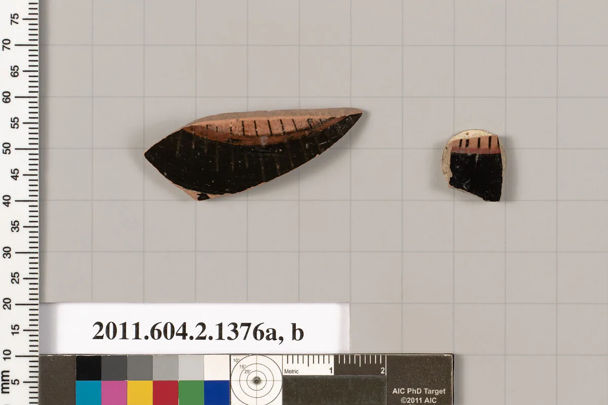 Terracotta fragments of skyphoi (deep drinking cups) — Unknown