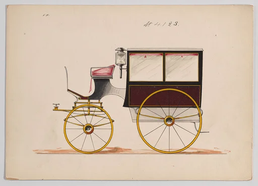 Design for Omnibus or Wagonette, no. 4123