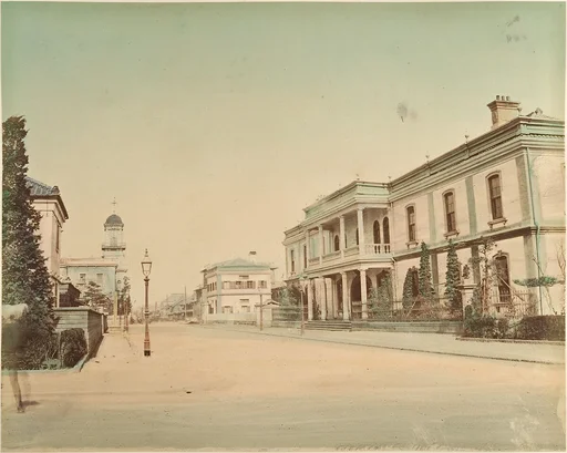 Yokohama, Town Hall, Telegraph Office, Post Office