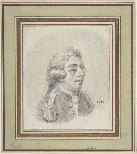 Bust of a Man Facing Right