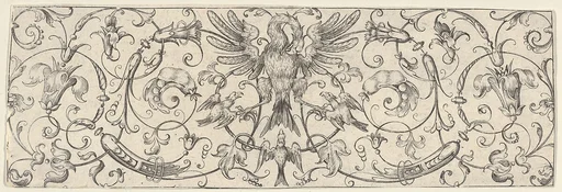 Friezes with Birds, Flowers and Meandering Wreaths and Scrolls (5)