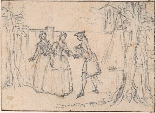 Study for an Engraving of "Songs in the Opera of Flora"