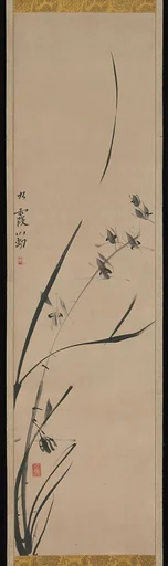 墨蕙図 (Bokkei zu)|Orchids