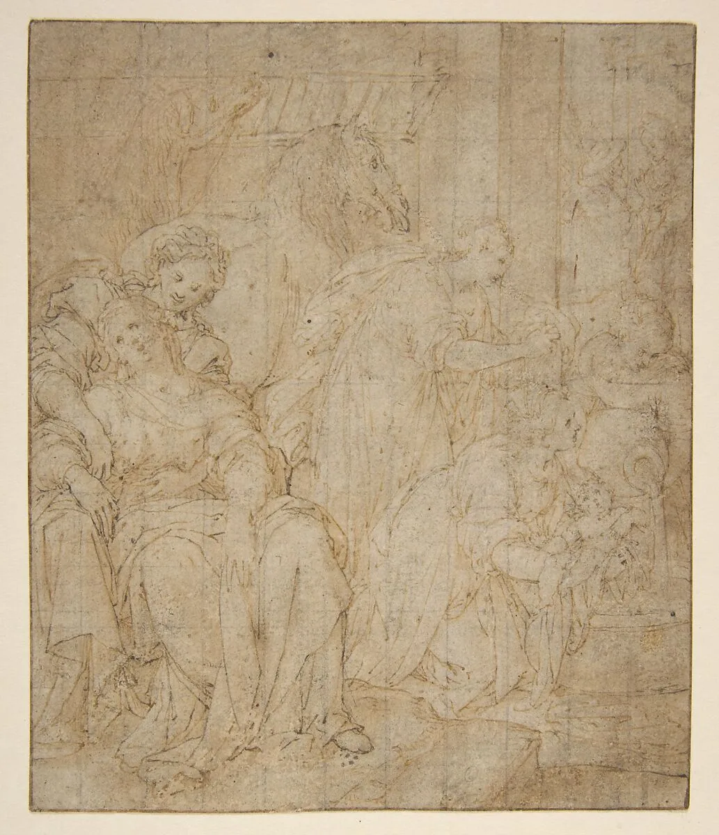 The Birth of Saint Francis of Assisi — Camillo Procaccini