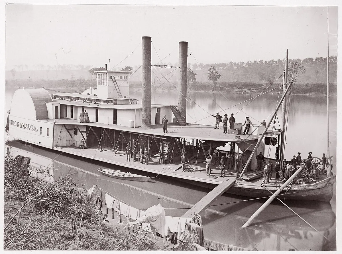Transports, Tennessee River — Mathew B. Brady|Unknown